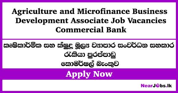 Business Development Associate Job Vacancies – Commercial Bank