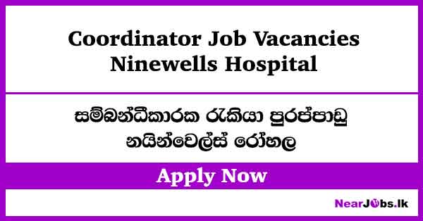 Coordinator – Ninewells Hospital Job Vacancies