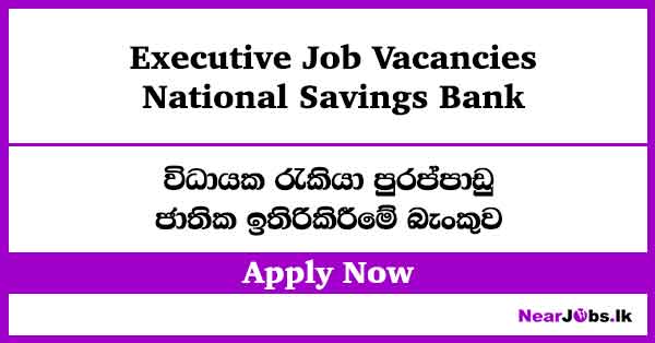 Executive – NSB Bank Job Vacancies 2026