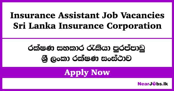 Insurance Assistant – SLIC Job Vacancies 2026