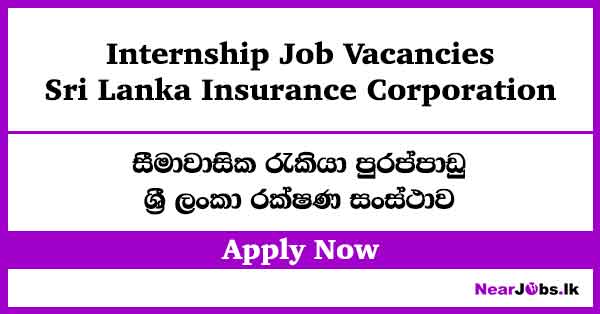 Internship Job Vacancies – Sri Lanka Insurance Corporation