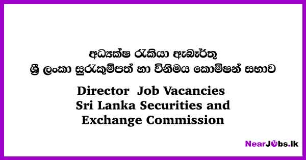 Investigations Director - Sri Lanka Securities and Exchange Commission ...