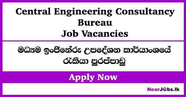 Quantity Surveyor – Central Engineering Consultancy Bureau Job Vacancies 2026