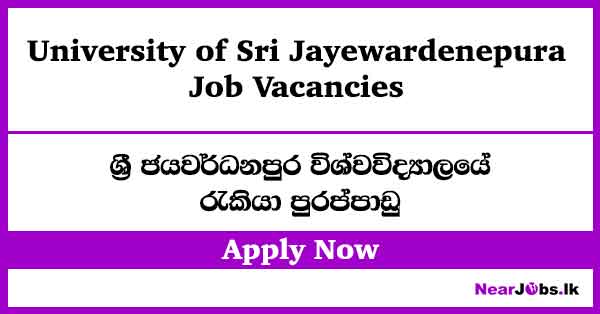 University of Sri Jayewardenepura Management Assistant Job Vacancies